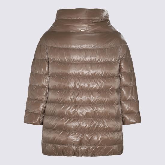 26FW 에르노 아민타 케이프 PI0043DIC12017Z2600 Brown - HERNO