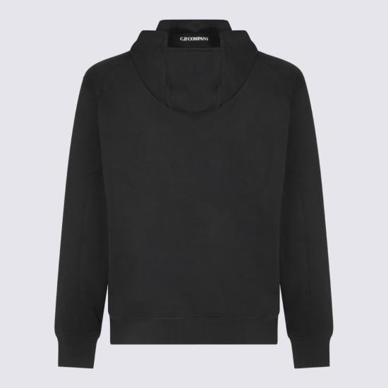 26FW 씨피 컴퍼니 후드 티셔츠 21CMSS714A005086W985 Black - C.P. COMPANY