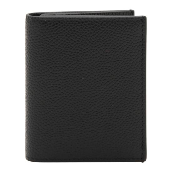 26FW 톰브라운 페블 그레인 더블 카드 홀더 MAW021L00198001 Black