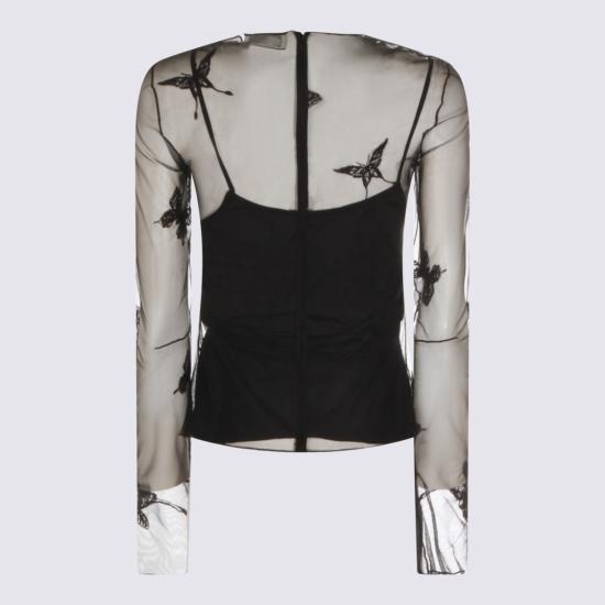 26SS 블루마린 블라우스 P644C262AF0990 Black - BLUMARINE