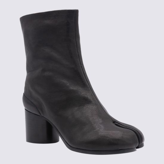 26FW 마르지엘라 타비 빈티지 레더 부츠 S58WU0246P3753T8013 Black - MAISON MARGIELA