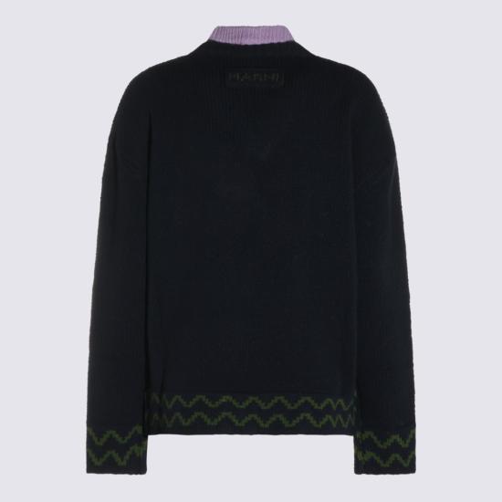 26FW 마르니 스웨터 GCMD0679Q0UFH10000B84 Black - MARNI