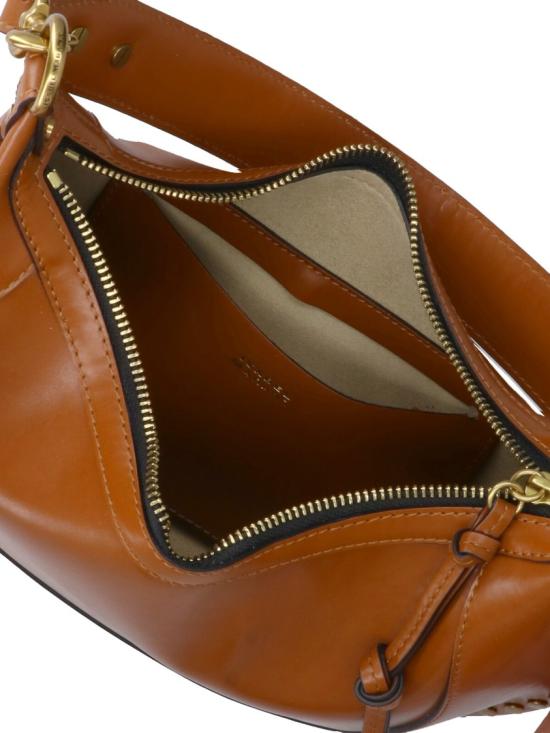 26FW 이자벨마랑 나오코 스터드 레더 백 PP0001FA A1C01M50CO Brown - ISABEL MARANT