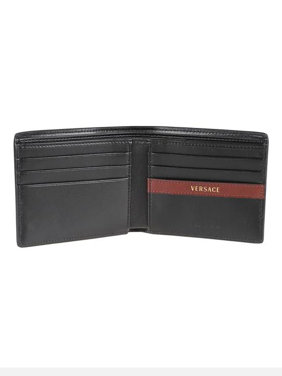 26FW 베르사체 남성지갑 DPU24631A185681B55J Black - VERSACE