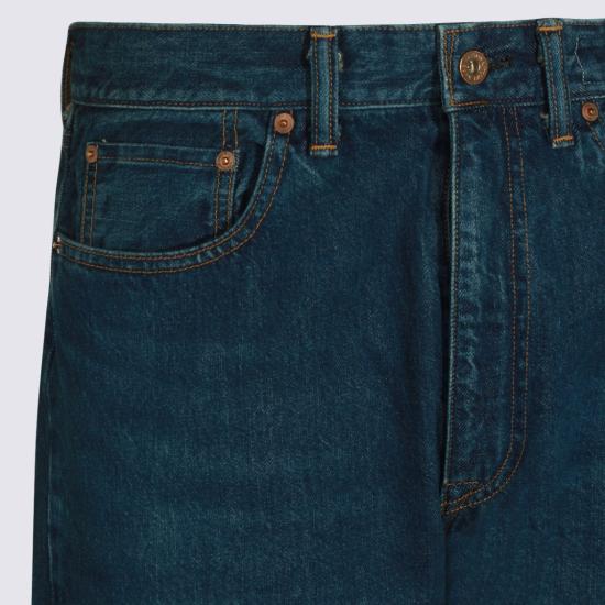 26SS 메종키츠네 데님 팬츠 9900010518 Blue - MAISON KITSUNE