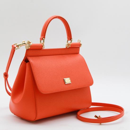 26FW 돌체앤가바나 미디움 시실리 핸드백 BB6003B100181166 Red - DOLCE & GABBANA