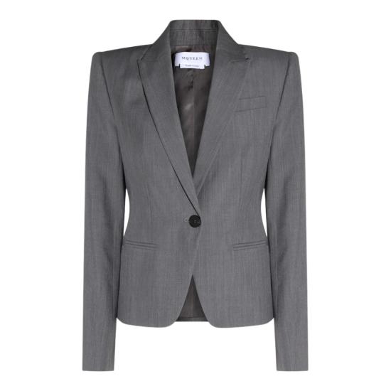  알렉산더 맥퀸 수트 자켓 811666QJAEK1015 Grey