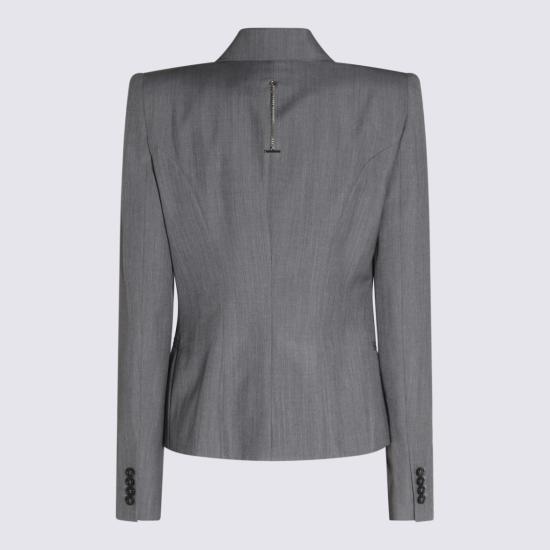  알렉산더 맥퀸 수트 자켓 811666QJAEK1015 Grey - ALEXANDER MCQUEEN