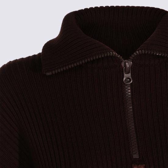26FW 쿠레쥬 스웨터 326MPU278FI00854090 Black - COURREGES