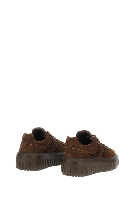 26FW 호간 스니커즈 HXW6450FE9AVH80R1D Brown - HOGAN