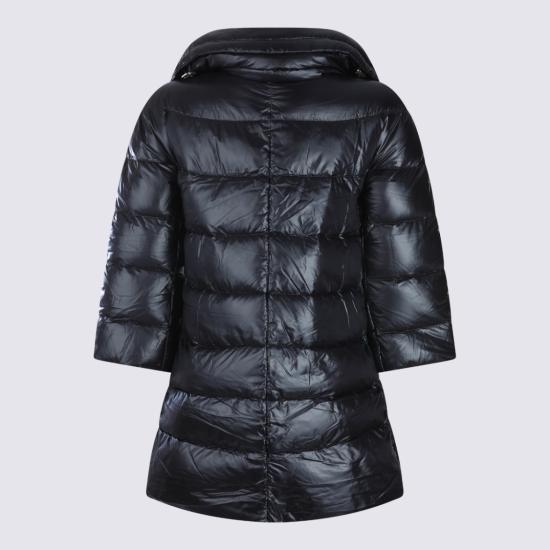 26FW 에르노 클레오페 A-쉐입 다운 코트 PI0001DIC12017Z9300 Black - HERNO