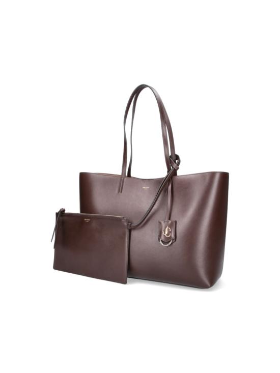 26FW 지미추 토트백 NINE2FIVE E W PKRCHOCOLATE LIGHT GOLD Brown - JIMMY CHOO
