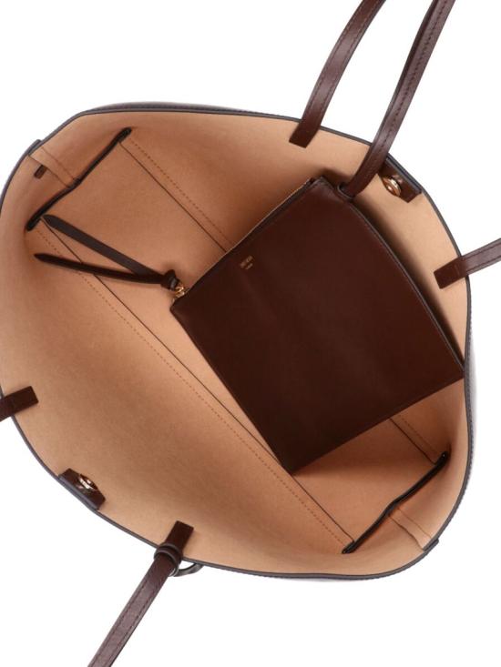 26FW 지미추 토트백 NINE2FIVE E W PKRCHOCOLATE LIGHT GOLD Brown - JIMMY CHOO