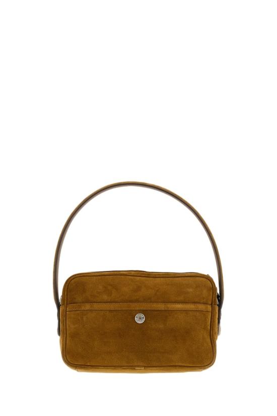  아크네 스튜디오 카메로 파티 스웨이드 백 C10284295 Brown - ACNE STUDIOS