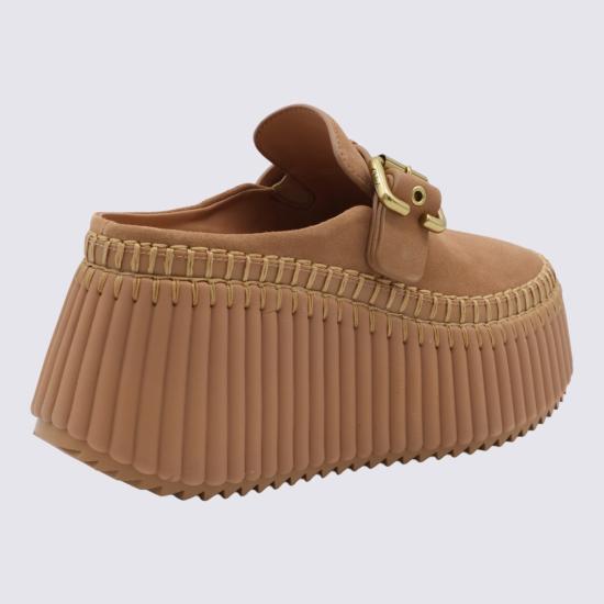 26FW 끌로에 뮬/슬리퍼 CH26A13CMS207 Brown - CHLOE