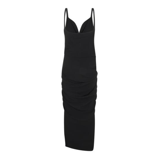 26FW 릭 오웬스 롱 원피스 RP02F5561HY09 Black - RICK OWENS