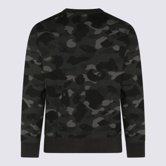 26SS 베이프 긴팔 티셔츠 001SWM301008MBLACK - BAPE