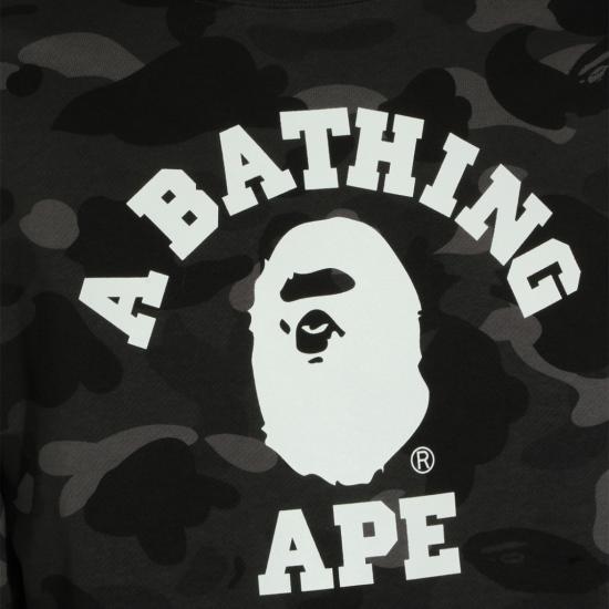 26SS 베이프 긴팔 티셔츠 001SWM301008MBLACK - BAPE