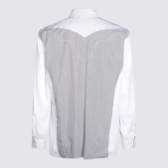  마르지엘라 긴팔 셔츠 S50DT0037MTN024961 White - MAISON MARGIELA