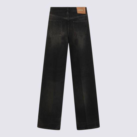 26FW 하이쿠레 데님 팬츠 HEW03296DF119L0938L0938 Black - HAIKURE