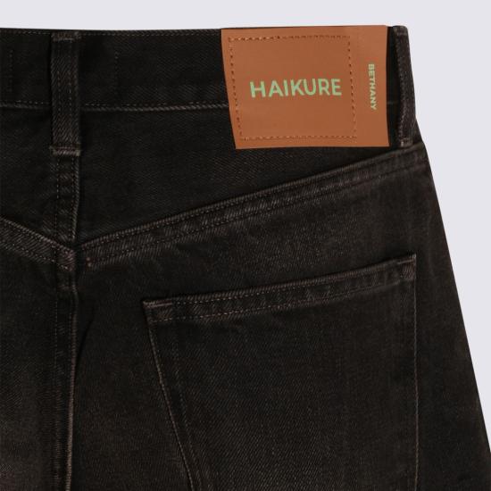 26FW 하이쿠레 데님 팬츠 HEW03296DF119L0938L0938 Black - HAIKURE