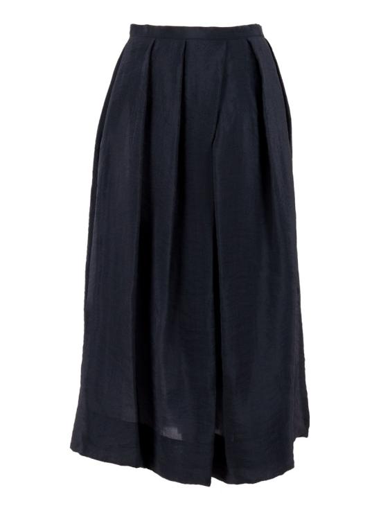 26SS 엠포리오 아르마니 롱 스커트 EW003471AF20893 Black