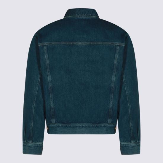 26SS 메종키츠네 데님 자켓 9900020518 Blue - MAISON KITSUNE
