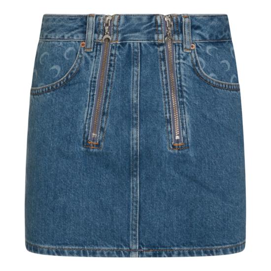 26SS 마린세르 데님 스커트 WSK135ACDEN0002BL05 Blue