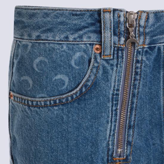 26SS 마린세르 데님 스커트 WSK135ACDEN0002BL05 Blue - MARINE SERRE