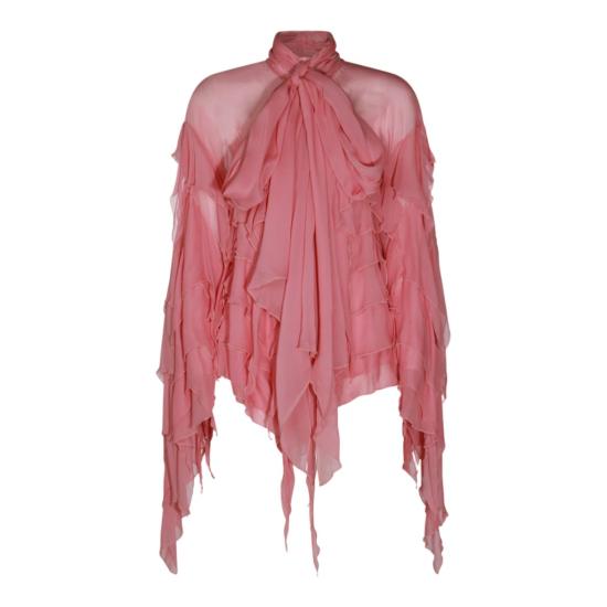 26SS 블루마린 블라우스 P644C230AN0114 Burgundy