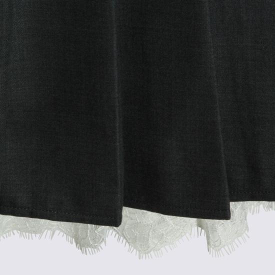 26FW 셀프 포트레이트 숏 스커트 PF26006SKGRGREY Black - SELF PORTRAIT