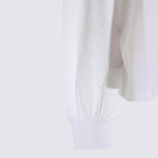 26FW 가니 긴팔 티셔츠 A1050241151 White - GANNI