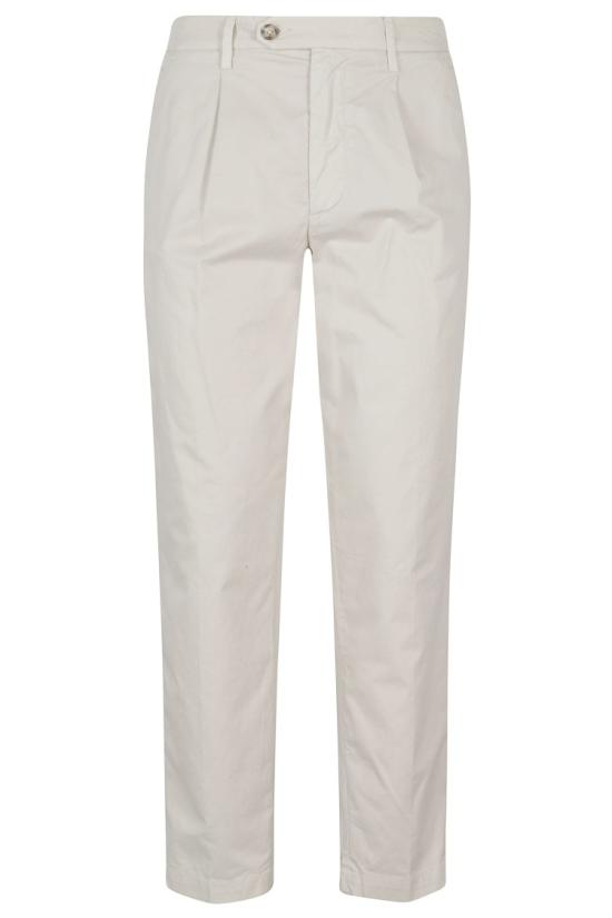 25SS 리하쉬 스트레이트 팬츠 P604 BW 2U075 096 White - RE-HASH