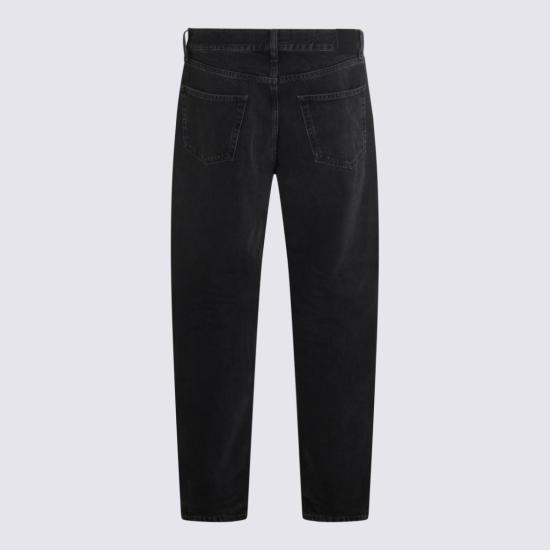 25FW 생로랑 MICK 롱 진 816412Y33VA1297 Black - SAINT LAURENT