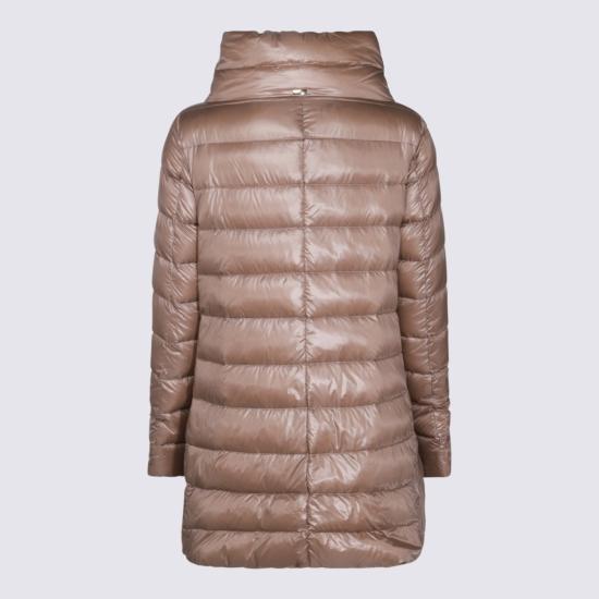 26FW 에르노 아멜리아 A 쉐입 패딩 PI0505DIC12017Z2600 Brown - HERNO
