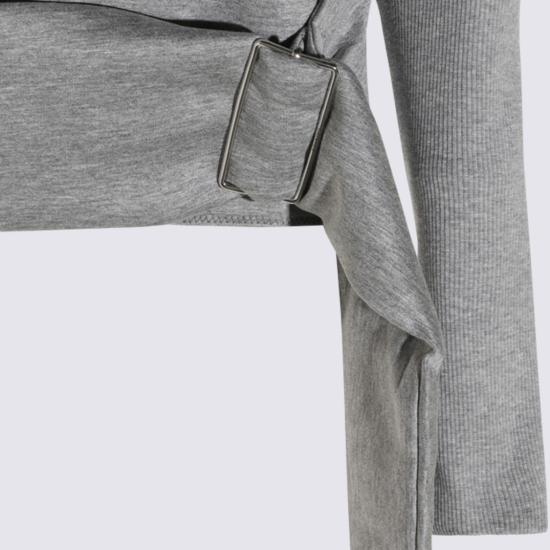 26FW 랑방 긴팔 티셔츠 RWSS0007J056A261210 Grey - LANVIN