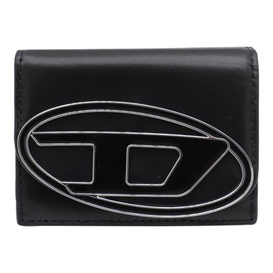 26FW 디젤 1DR 트라이폴드 코인 XS li 월렛 X09887PR818T8013 Black