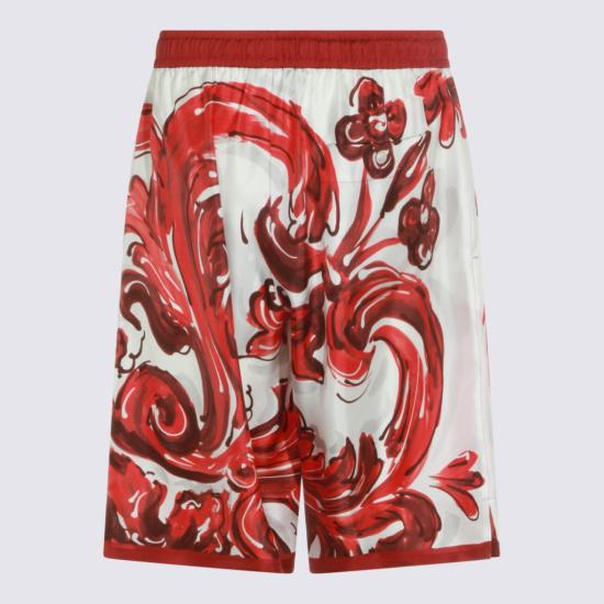 26FW 돌체앤가바나 숏팬츠 GV37ATHI133ID5DQ Red - DOLCE & GABBANA