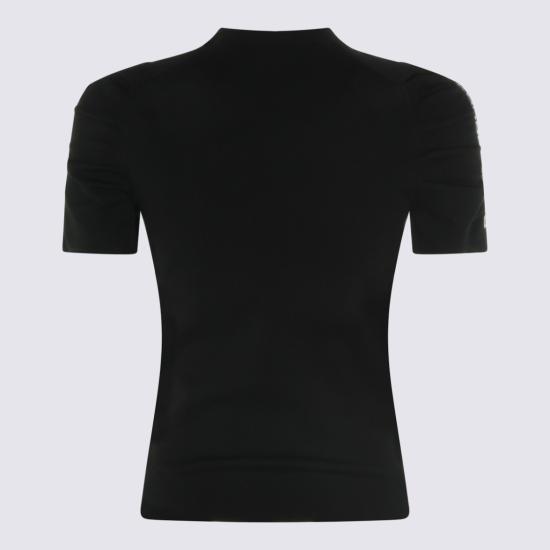 26FW 알렉산더 왕 반팔 티셔츠 1KC3261046001 Black - ALEXANDER WANG