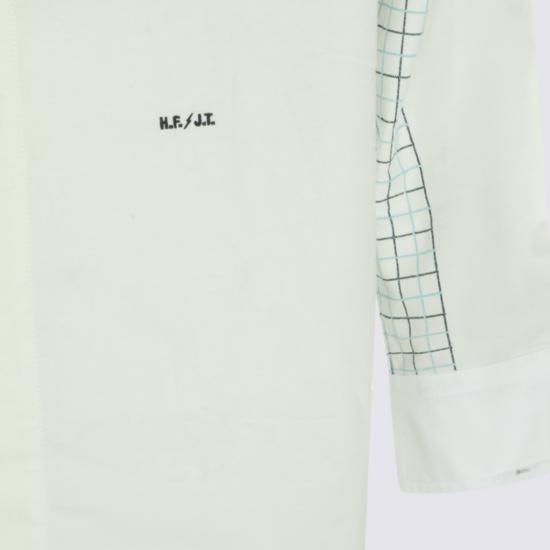 26FW 아페쎄 X 프라그먼트 긴팔 셔츠 COHSXH12677AAB White - A.P.C. X FRGMT