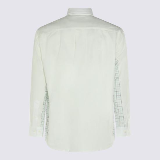 26FW 아페쎄 X 프라그먼트 긴팔 셔츠 COHSXH12677AAB White - A.P.C. X FRGMT