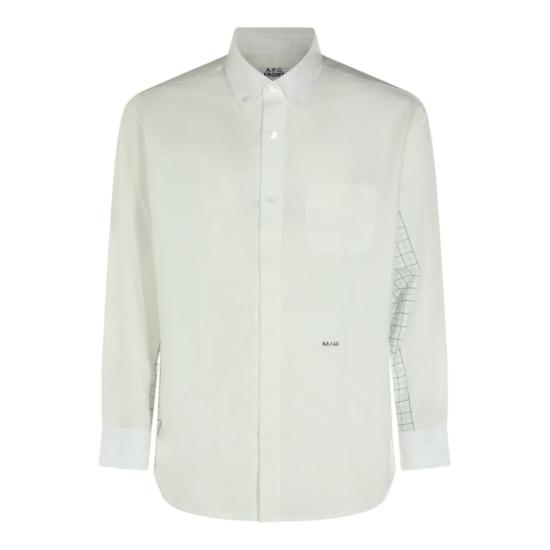26FW 아페쎄 X 프라그먼트 긴팔 셔츠 COHSXH12677AAB White