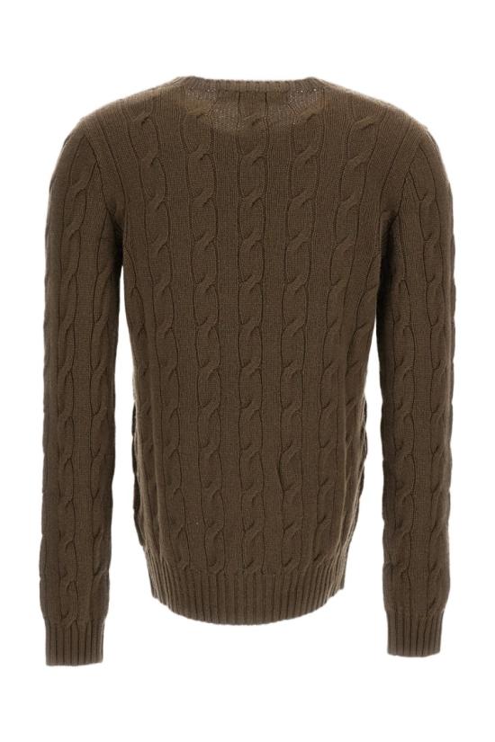 26FW 랄프 로렌 스웨터 290P24104005PORTOBELLO Brown - RALPH LAUREN