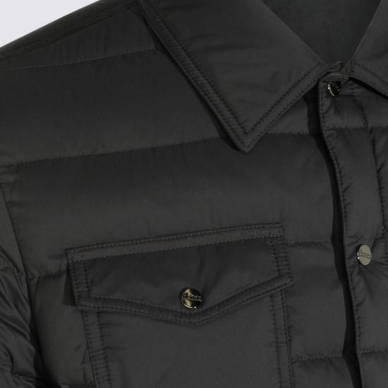 26FW 에르노 숏패딩 PI0023ULE12456Z9480 Black - HERNO