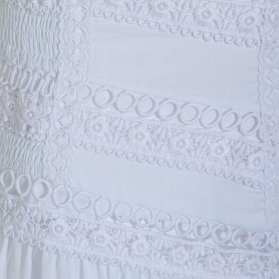 26SS 챠로 루이즈 이비자 롱 스커트 261402WHITE - CHARO RUIZ IBIZA