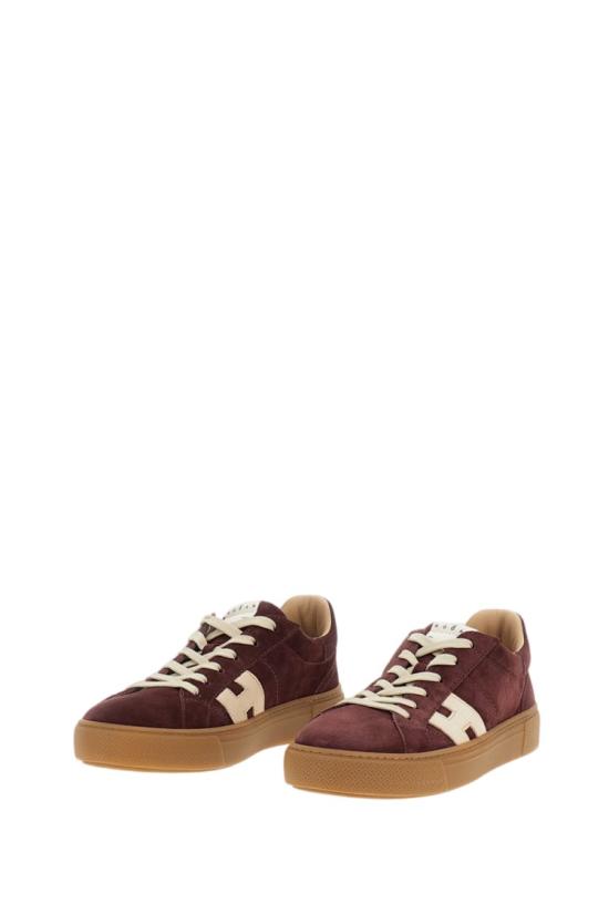26FW 호간 스니커즈 HXM7050GF10UHT0FD8 Burgundy - HOGAN