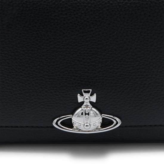 26FW 비비안웨스트우드 헤이즐 스몰 핸드백 4603000WWS000DN403 Black - VIVIENNE WESTWOOD