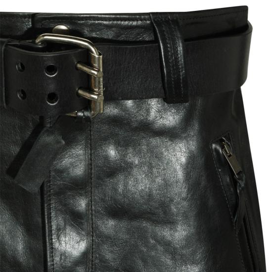 26SS 생로랑 미디 스커트 865021YCVD21000 Black - SAINT LAURENT