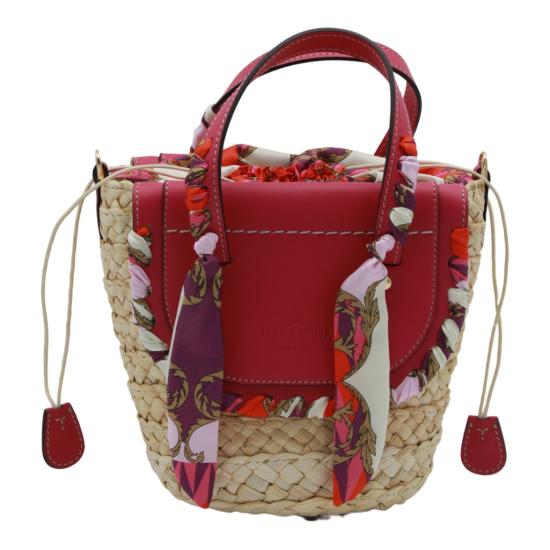26SS 쿠바 랩 토트백 8051944590142KALEIDOS MAGENTA Red