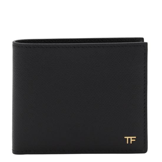 26FW 톰포드 스몰 그레인 레더 반지갑 YM228LCL081GNAA Black